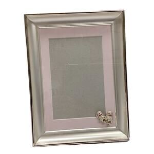 New Baby Girl Padded Picture Frame